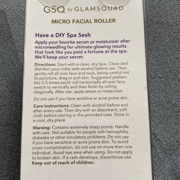 GSQ Glam Squad Micro Facial Roller - Picture 8 of 10